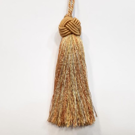 Borla llave decorativa oro