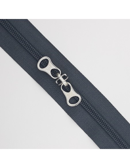 Cremallera reversible separador 30 cms malla 5 espiral