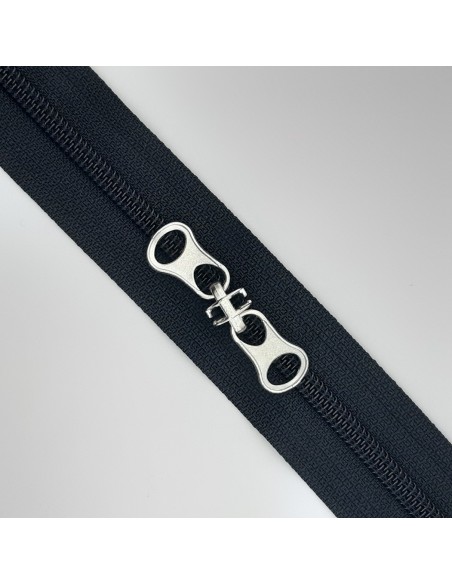 Cremallera reversible separador 30 cms malla 5 espiral