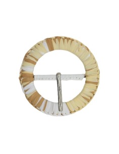 Hebilla rafia redonda 5 cms