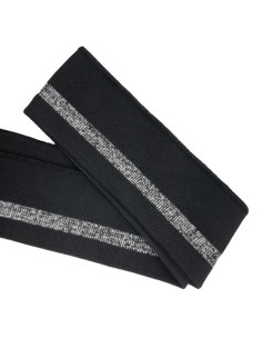 Patente elástica cinturilla, puños y bajos. Especial pantalones y faldas.