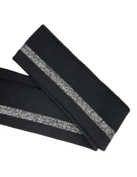 Patente elástica cinturilla, puños y bajos. Especial pantalones y faldas.