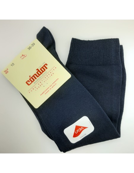Calcetín alto liso Condór Talla 2
