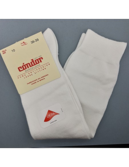 Calcetín alto liso Condór Talla 4