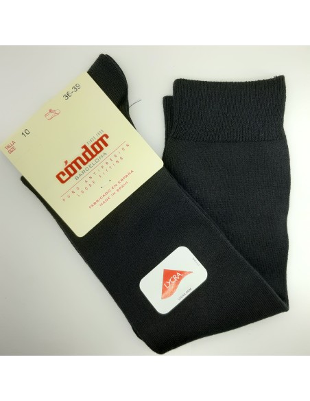 Calcetín alto liso Condór Talla 10