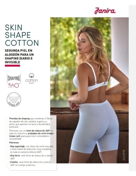 Culotte reductor algodón Janira