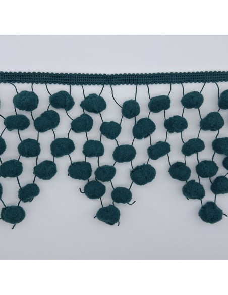 Fleco madroño picos 11 cm Verde botella