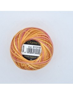 Hilo matizado nº 8 Dominó de 10 gramos