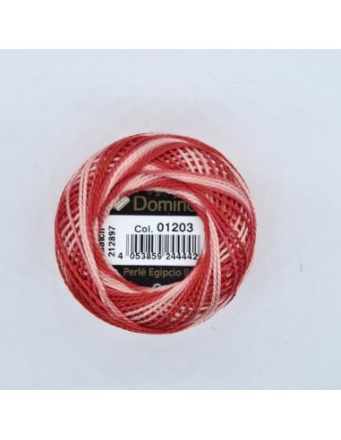 Hilo matizado nº 8 Dominó de 10 gramos