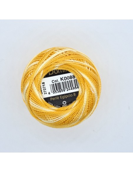 Hilo matizado nº 8 Dominó de 10 gramos