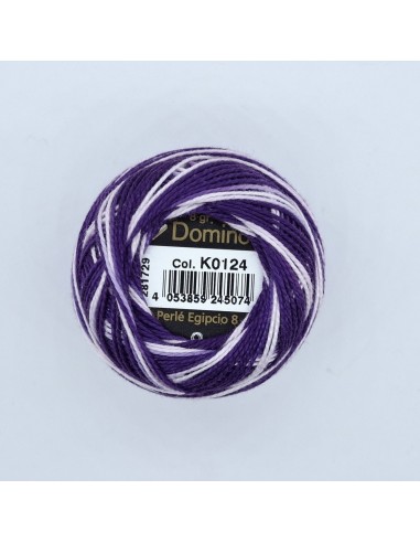 Hilo matizado nº 8 Dominó de 10 gramos