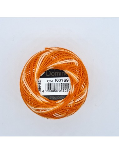 Hilo matizado nº 8 Dominó de 10 gramos