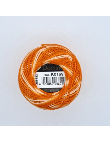 Hilo matizado nº 8 Dominó de 10 gramos