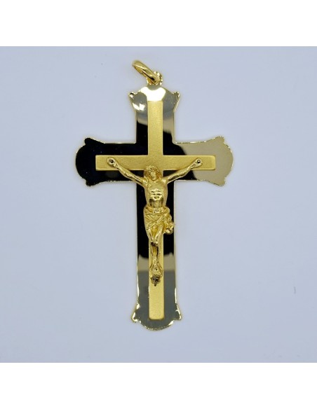 Cruz comunión dorada