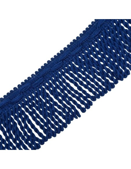 Fleco rapacejo algodón azul marino de 6 cms