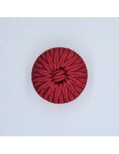 Botón pasamanería rojo 2