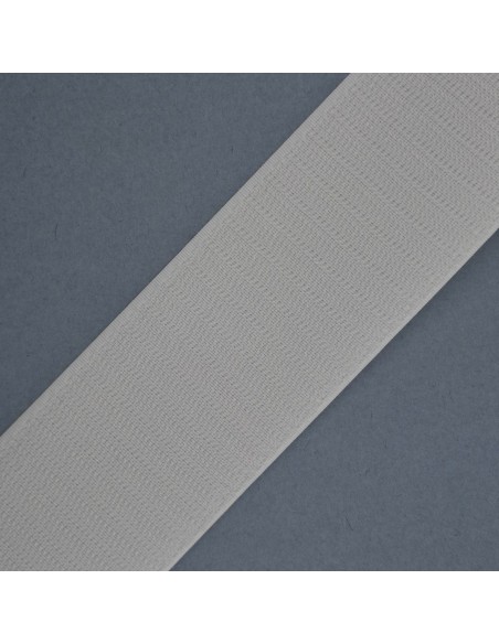 Velcro 5 cms cosido blanco macho (gancho)