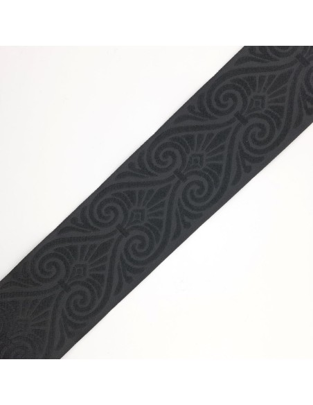 Cinta negra dibujo 5 cms