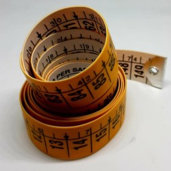 Cinta métrica dos tallas costura 2