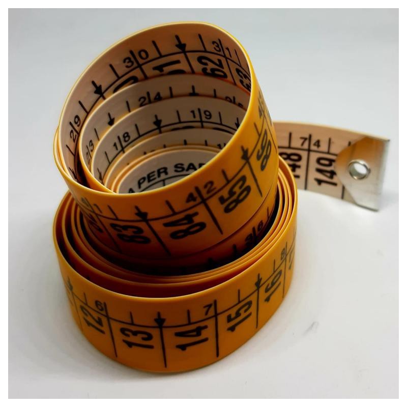 Cinta métrica dos tallas costura