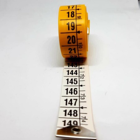 Cinta métrica dos tallas costura