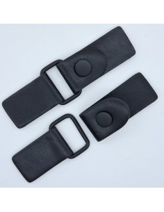 Trabilla cierre polipiel camel 87x22mm 2