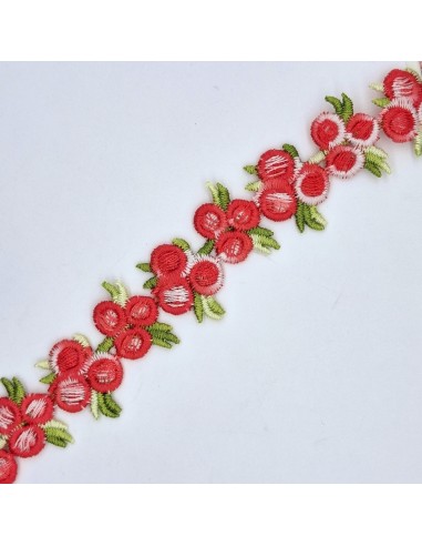 Galón flores guipur color | Mercería Alfambra