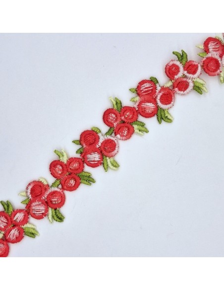 Galón flores guipur color | Mercería Alfambra