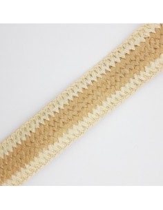 Pasamanería Rafia 38mm | Mercería Alfambra