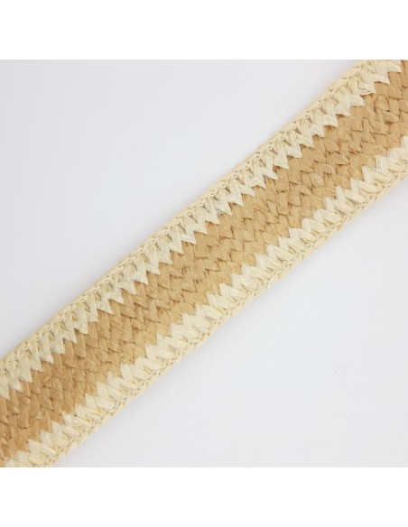 Pasamanería Rafia 38mm | Mercería Alfambra