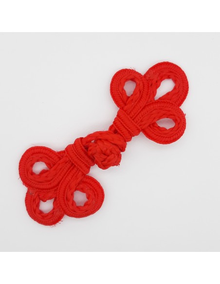 Cierre Alamar Pasamanería Rojo