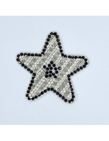 Aplique cristal termoadhesivo estrella | Mercería Alfambra
