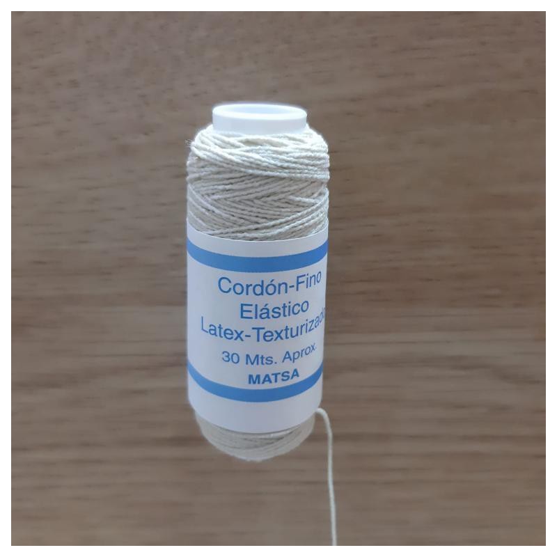 Bobina hilo elástico resistente beige