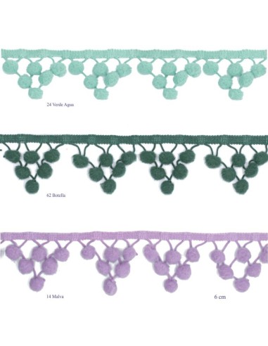 Madroño picos 5,5 cm decorativo | Mercería Alfambra