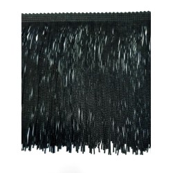 Fleco cuquillo negro 60 cms. 