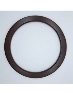 Asa madera ovalada marrón. 2