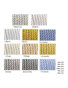 Cordón trenzado rayón 2