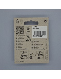 Blíster 20 ojetes níquel Kohinor. 2