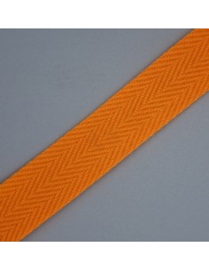 Cinta mochila flúor 3 cm naranja