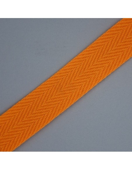 Cinta mochila flúor 3 cm naranja