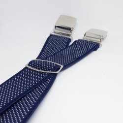 Tirantes cabellero topos fantasía burdeos 2