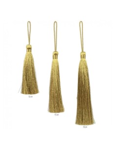 Borla dorada metalizada