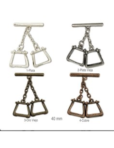 Cairel Estribo Metálico 4 cm.