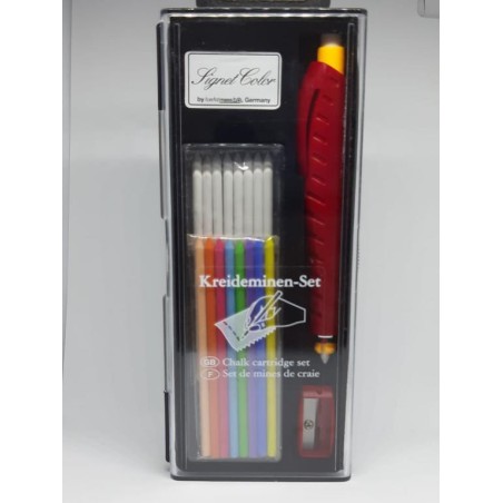 Set de minas de tiza para marcar.