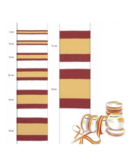 Cinta Bandera España | Mercería Alfambra