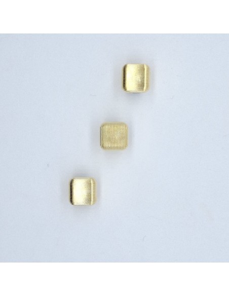 Botón dorado camisero cuadrado T.16