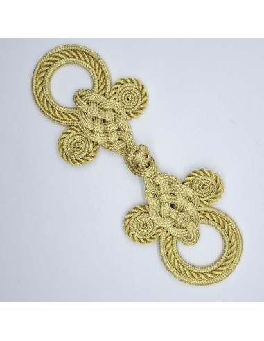 Alamar dorado metalizado grande