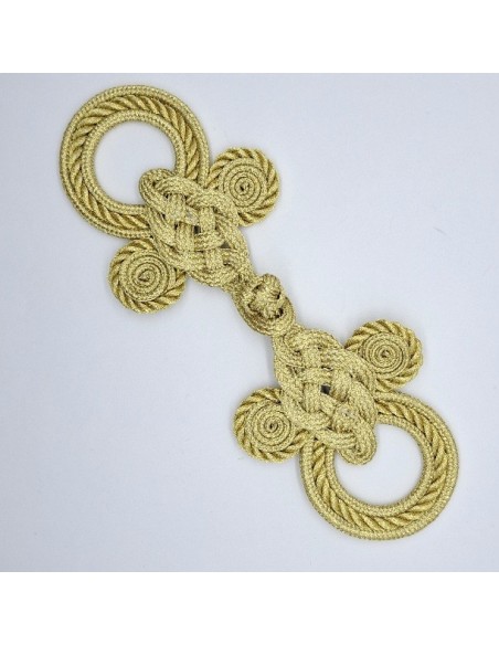 Alamar dorado metalizado grande