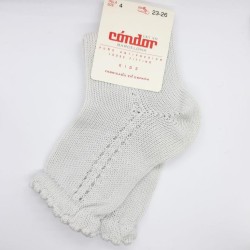 Calcetín Condor perlé infantil azulón 2