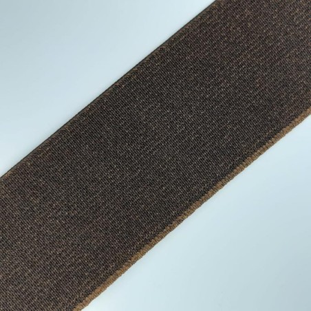 Cinta elástica ancha fuerte marrón